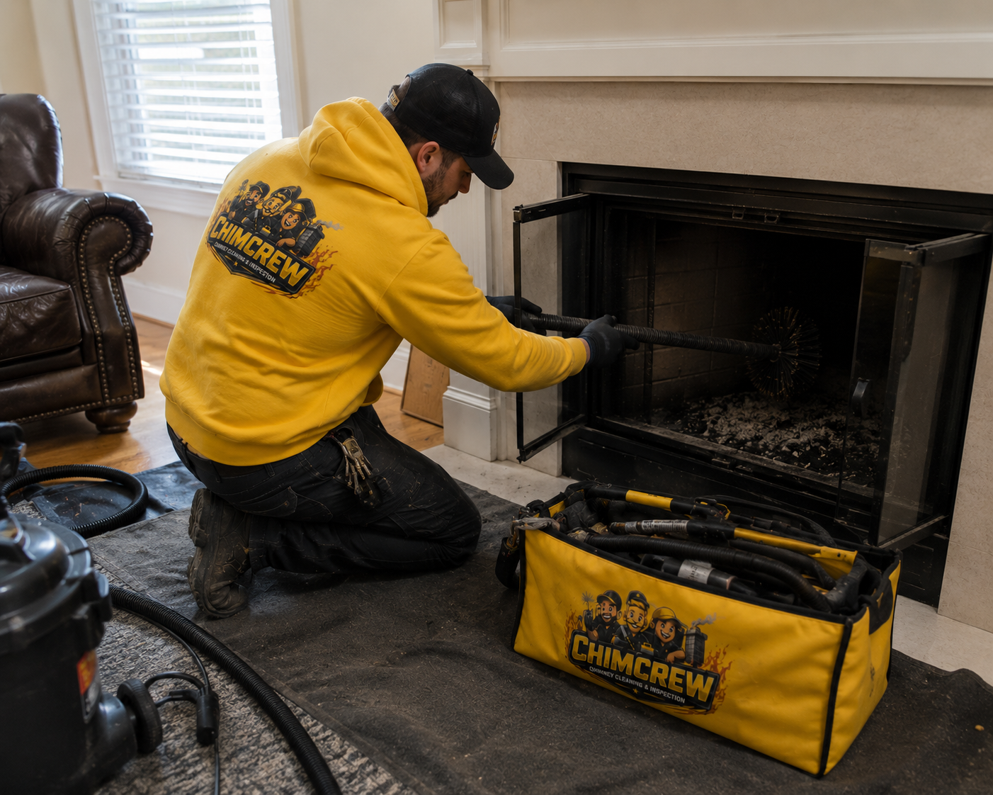 Fireplace sweep — Columbus, OH