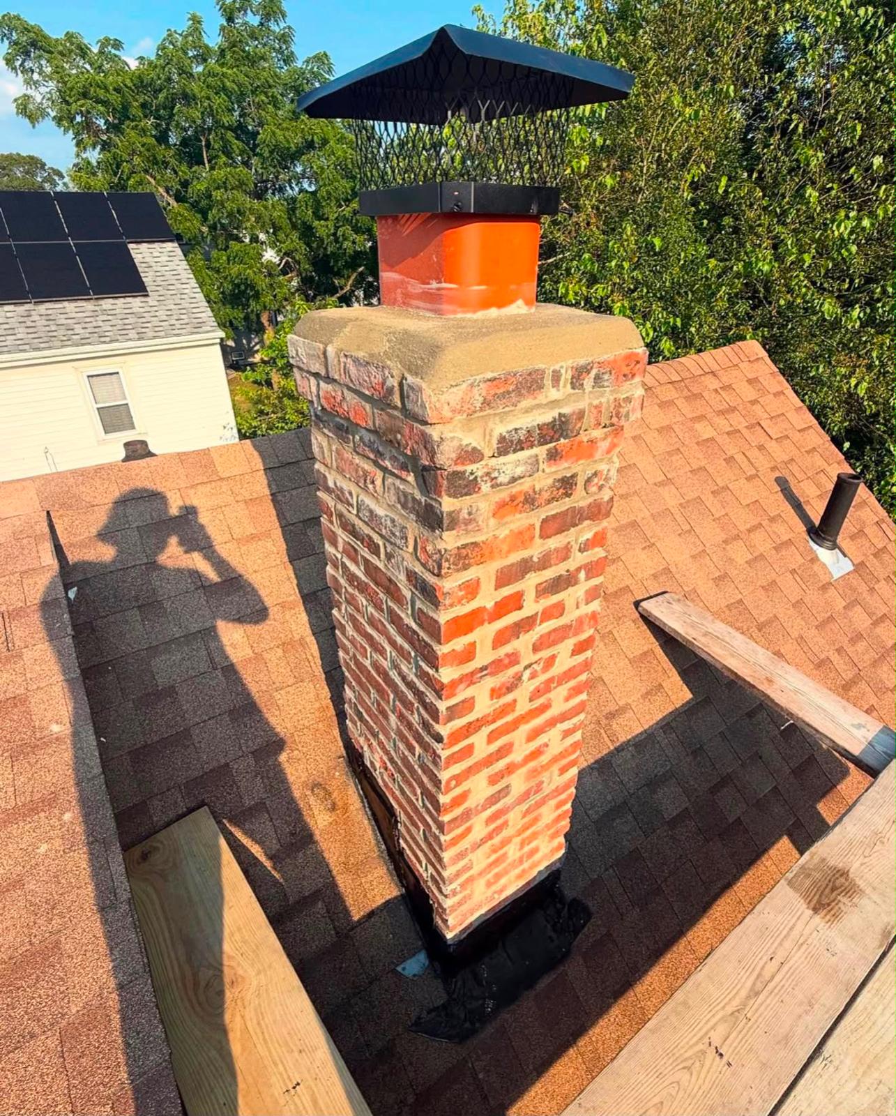 Crown rebuild + new cap after — ChimCrew Westerville, OH