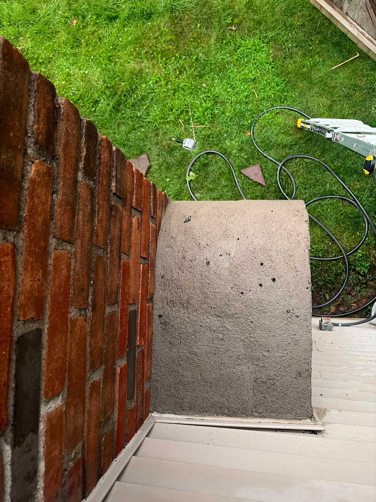 ChimCrew leak repair — up close on the job