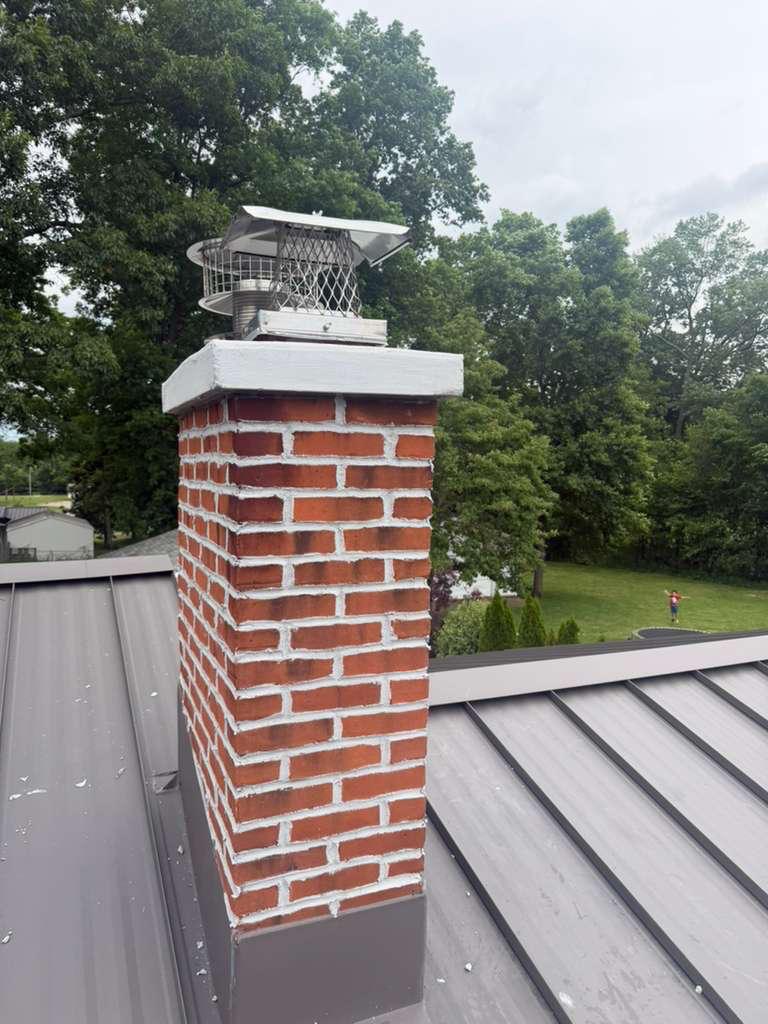 ChimCrew brick wall repair — up close on the job