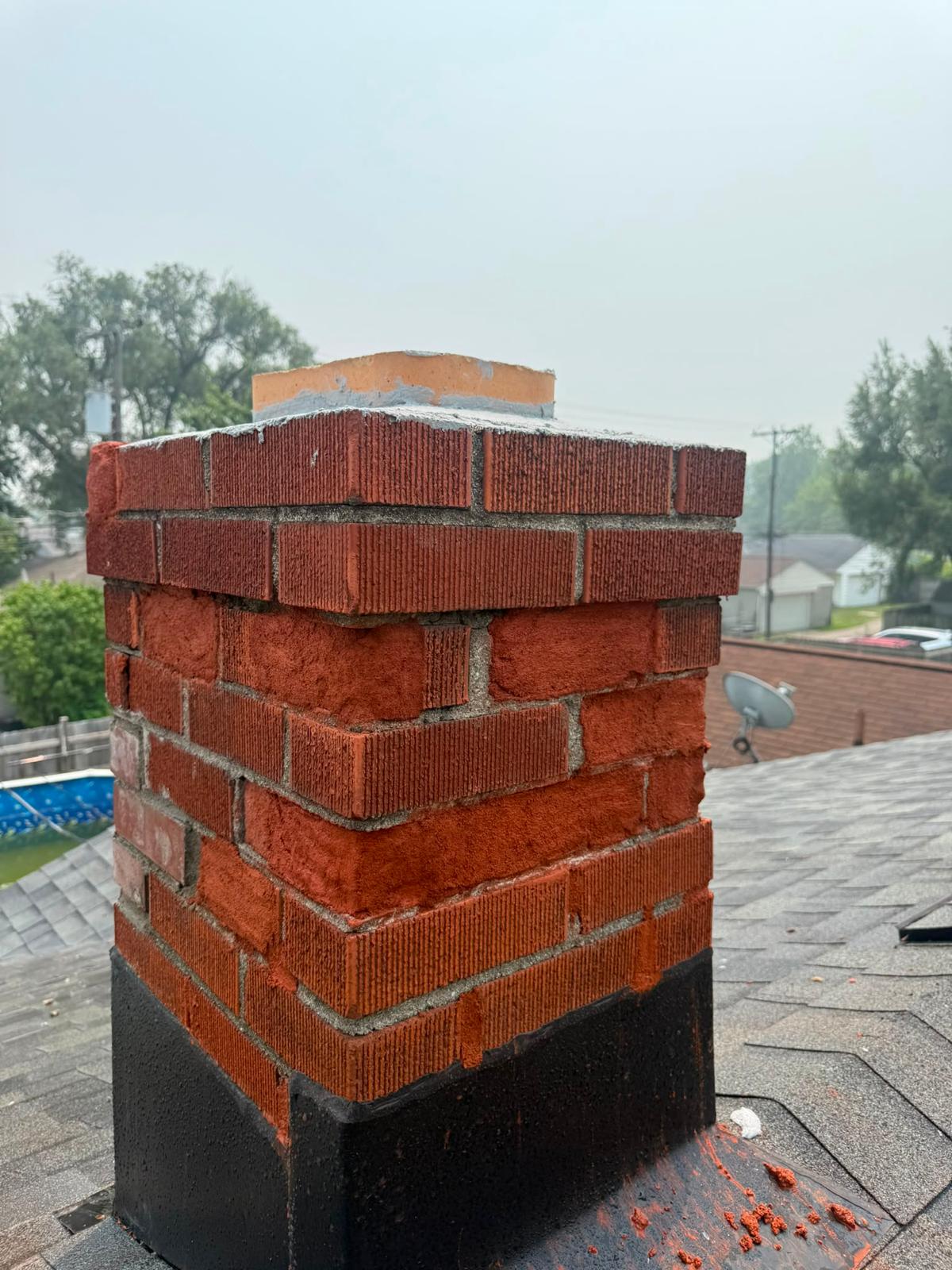 Crown & top rebuild after — ChimCrew Columbus, OH