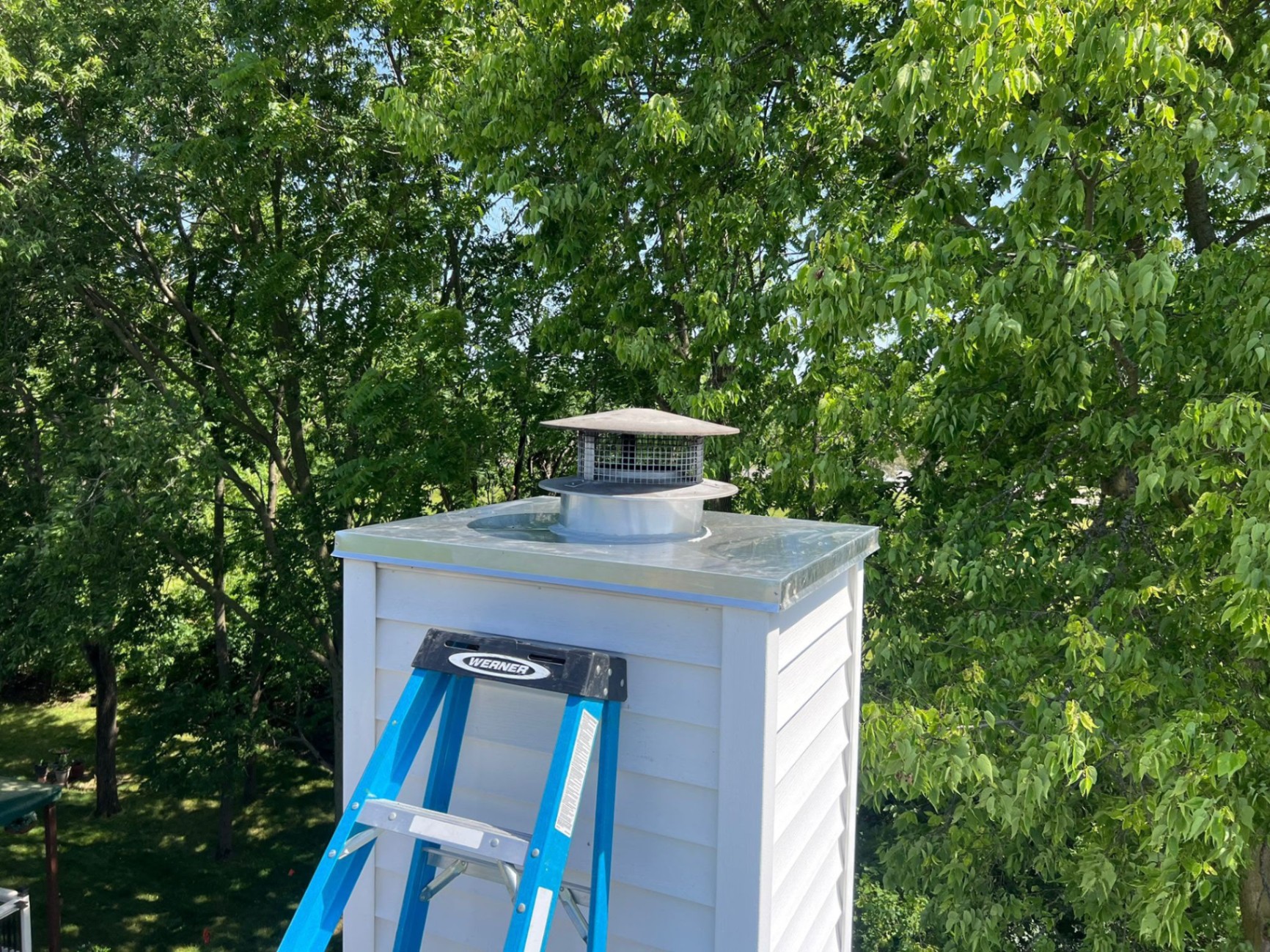 Cap + Mesh Arrestor by ChimCrew in Powell, OH