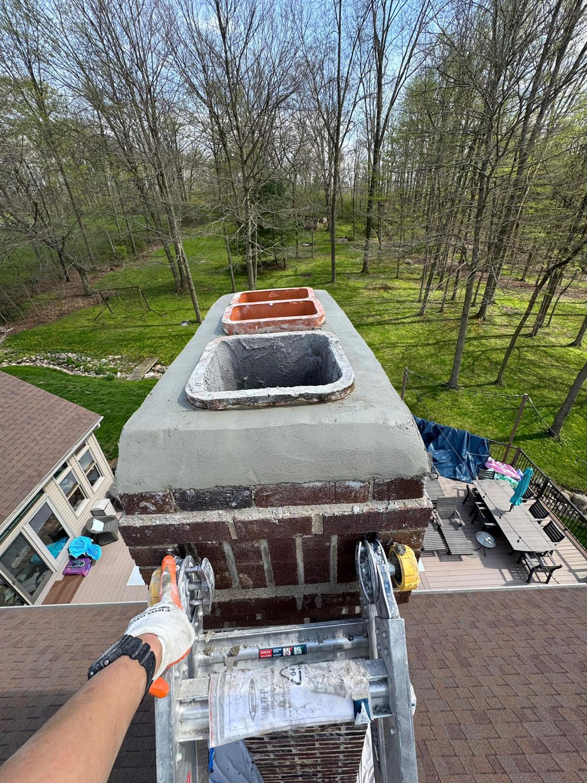 Crown Before Rebuild — ChimCrew project in Upper Arlington, OH