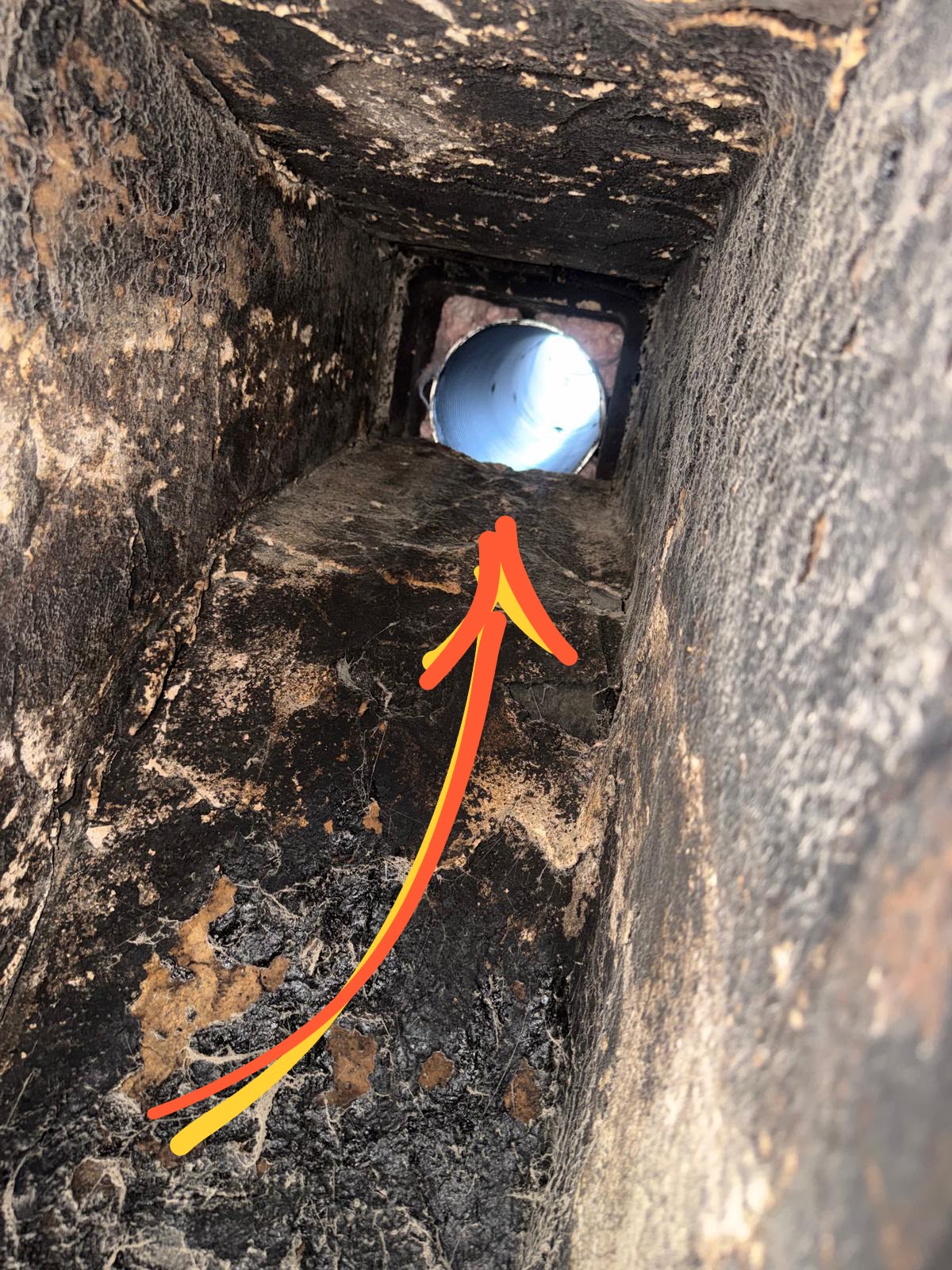ChimCrew liner repair — up close on the job