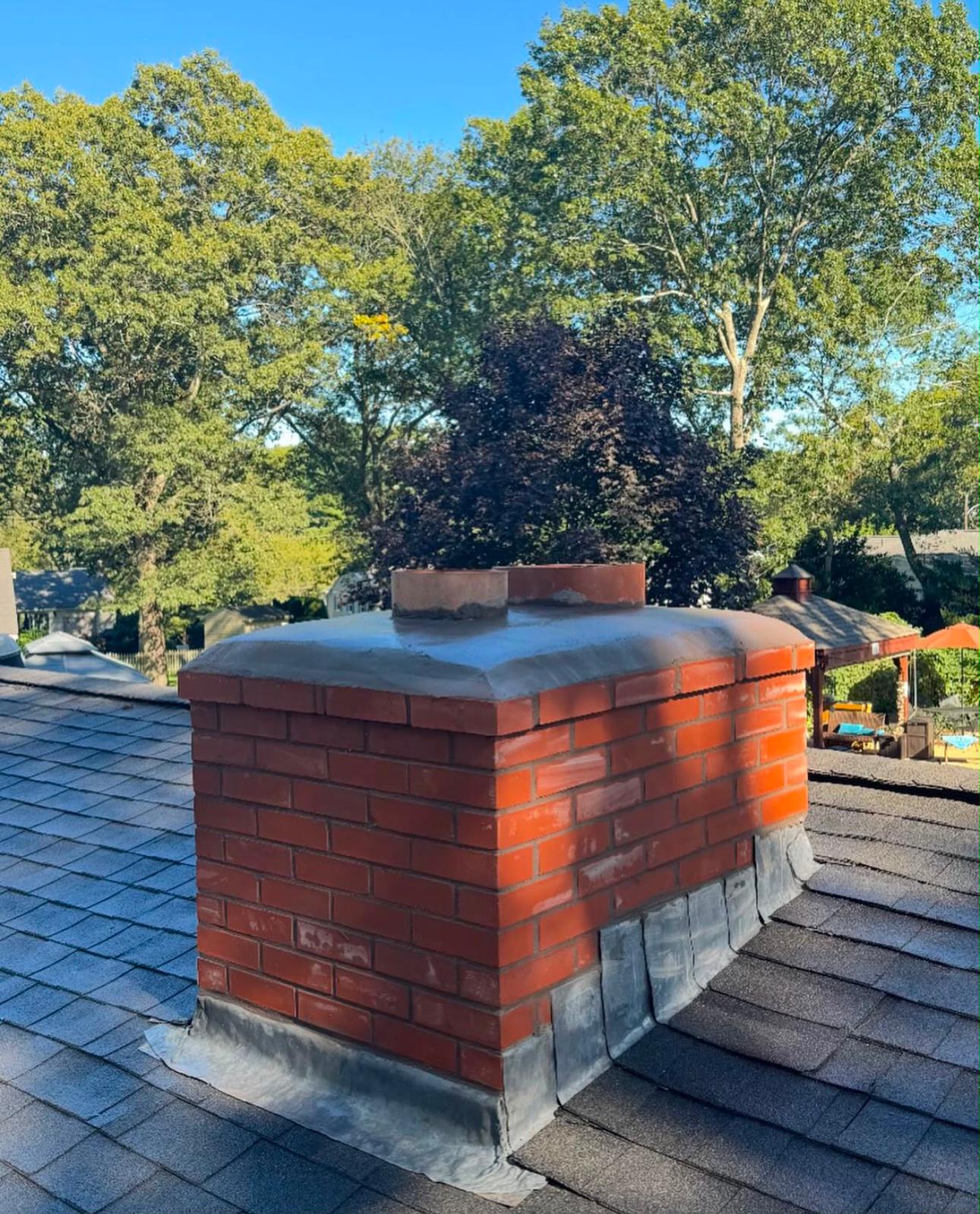 Chase to brick rebuild after — ChimCrew Gahanna, OH