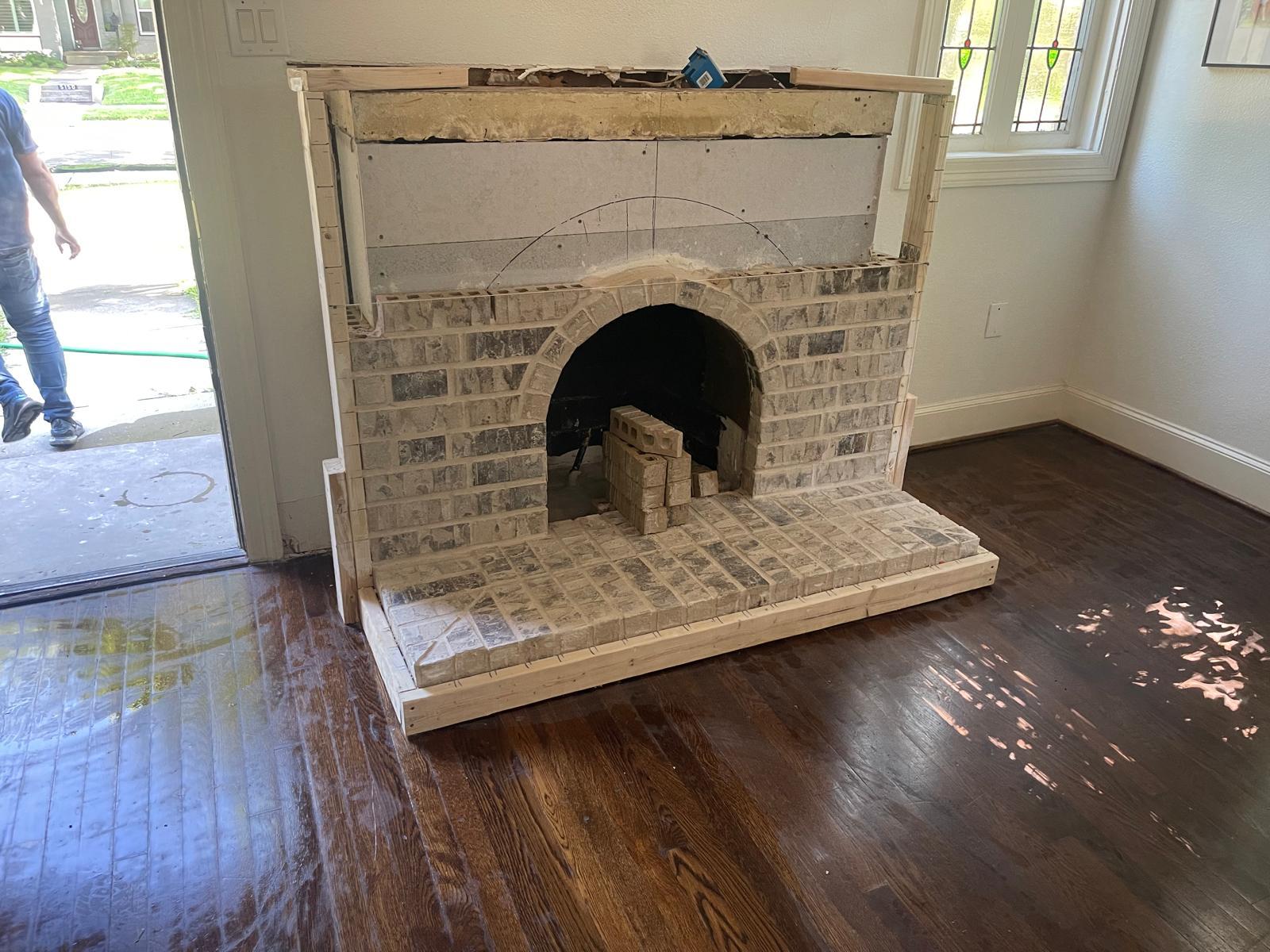 Firebox Rebuild by ChimCrew in Upper Arlington, OH