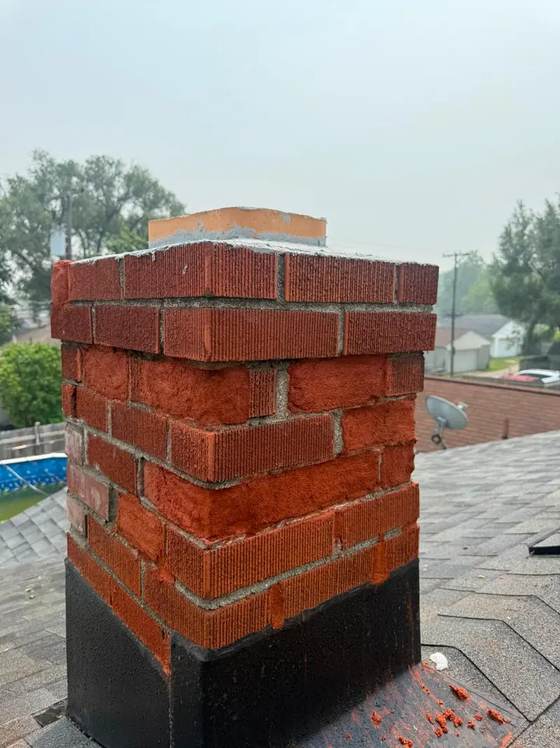 Crown & top rebuild after — Chimcrew - Chimney Sweep & Repair Columbus, OH