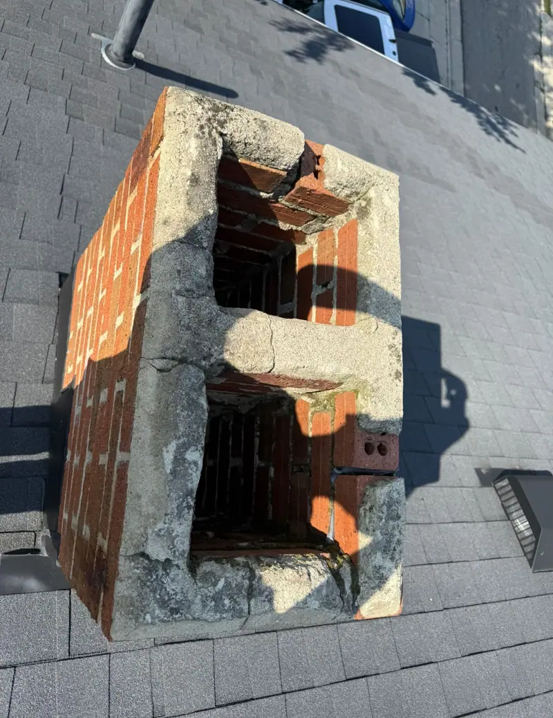 Crown Replacement Job — Chimcrew - Chimney Sweep & Repair project in Hilliard, OH